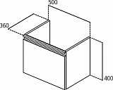 Тумба под раковину Ideal Standard Tesi T0045WI