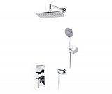 Встраиваемый комплект для душа с верхней душевой насадкой и лейкой Wasserkraft A14131