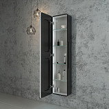 Зеркало-шкаф Континент "Eltoro black LED" 360х1560