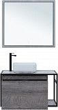 Тумба под раковину Aquanet Nova Lite Loft 90 L дуб рошелье 00261656