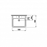 Раковина Laufen Pro A 8.1895.8.000.104.1