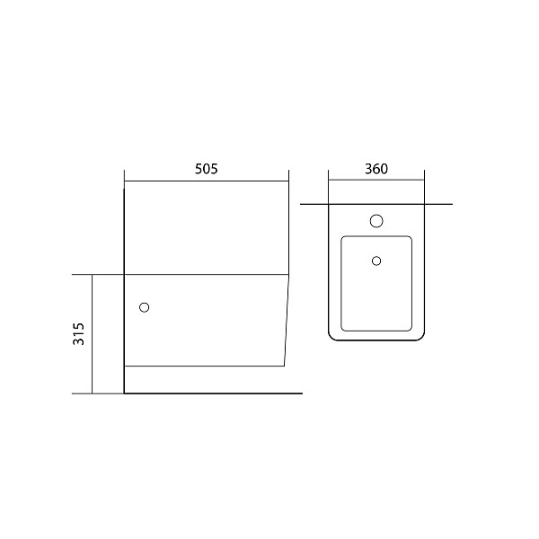 Биде подвесное Aquatek ЛИБРА AQ0506N-00