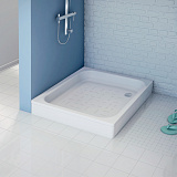 Душевой поддон стальной "Koller Pool" 900x900