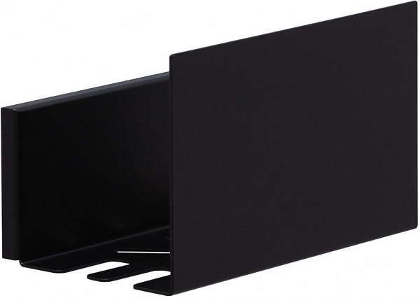 Полка Aquanet Магнум 20x120 черная матовая 00274190