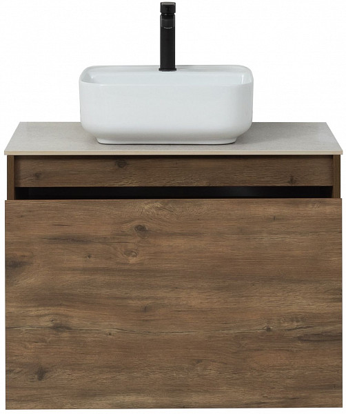 Тумба под раковину Aquanet Nova Lite 75 дуб рустикальный (1 ящик) 00249514