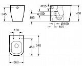 Унитаз приставной Grossman Comfort GR-PR3013