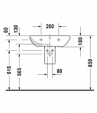 Раковина Duravit ME by Starck 2335650030