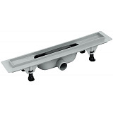 Душевой лоток с решеткой PlastBrno, L = 390 мм,  SZE2391
