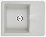 Мойка кухонная Granula прямоугольная кварц 6201, АРКТИК