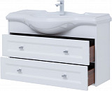 Тумба под раковину Aquanet Монте 85 белый матовый 00303998