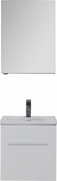 Зеркало-шкаф Aquanet Порто 50 белый 00195726