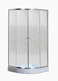 Душ. уголок NG-001-14 (900х900х195) низкий поддон стекло МОЗАИКА 2 места