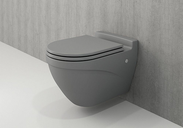 Чаша унитаза подвесного Bocchi Taormina Arch 1012-006-0129 серая