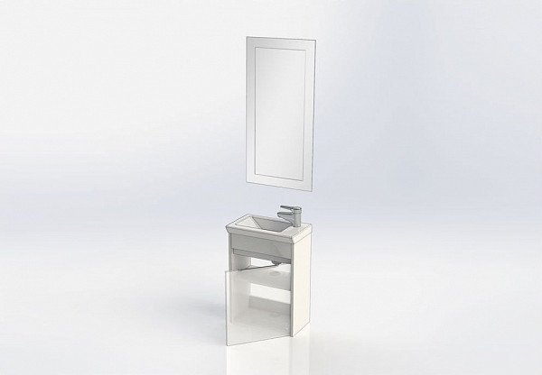 Мебель для ванной Aquanet Дувр 45 белый 00183198