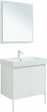 Мебель для ванной Aquanet Nova Lite 75 белый глянец (2 дверцы) 00302535