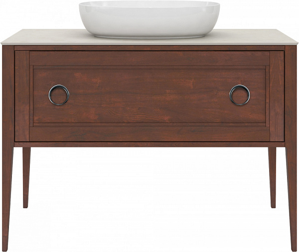 Тумба Kerama Marazzi PLAZA Classic Neo напольная с ящиками 120, орех