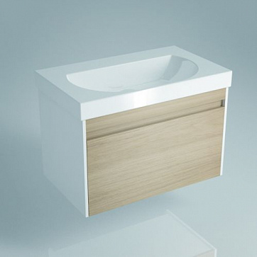 Тумба для раковины Kerama Marazzi Buongiorno 80 см BGN.80.1+1\OAK