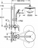 Душевая система Grohe Euphoria 27473001