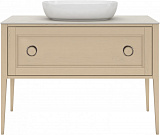 Тумба Kerama Marazzi PLAZA Classic Neo напольная с ящиками 120, капучино матовая