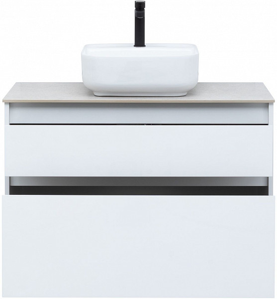 Тумба под раковину Aquanet Nova Lite 90 белый (2 ящика) 00242268