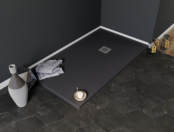 Душевой поддон Aquanet Pleasure 160х80 черный 00258894