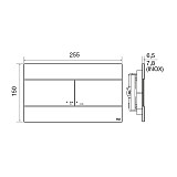 Сет: Инстал.OLI 80 ECO +панель Slim хр. гл., OLI+Унитаз Point Вега, сер мат