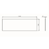 W84A-160-070W-P Func панель фронтальная для ванны 160х70
