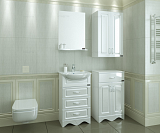 Тумба под раковину Верона 50 3 ящика напольная Санта 700115