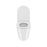 Унитаз приставной, безободковый, Calipso, IDDIS, CALRDSEi26