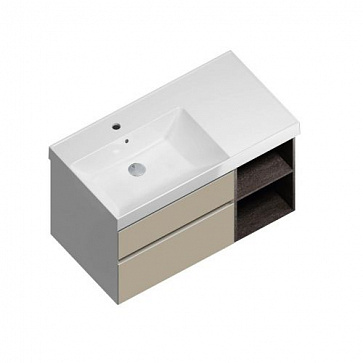 Тумба для раковины Kerama Marazzi Cubo 90 см CU.90lh\LIM