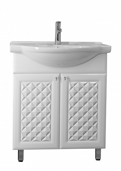 Тумба "Канна 75" с раковиной Байкал-75, Люкс ЛС-00002283