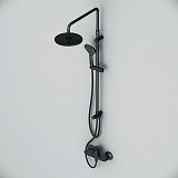 F42885A24  X-Joy набор 2в1: см-ль д/душа, верхний душ d 220 мм, ручн.душ 110 мм, 1 ф-ция, душевая шт