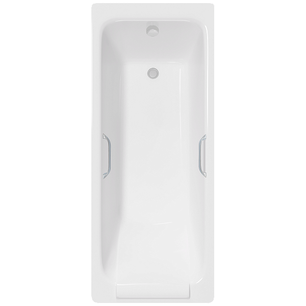 Ванна чугунная Delice Palomba 1700х700 с антискользящим покрытием