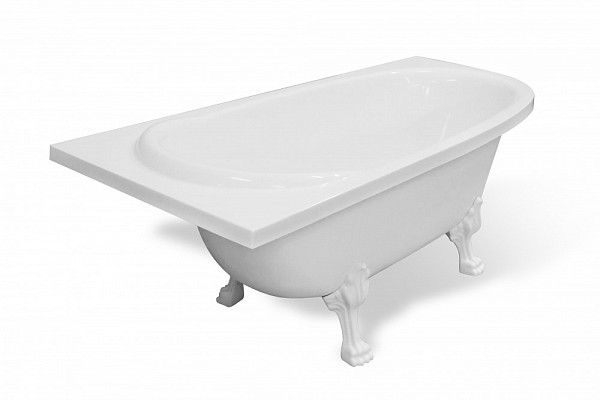 Ванна из литьевого мрамора Эстет  Венеция 170x80 см ФР-00001848