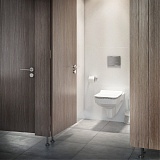 Клавиша TORRO для инсталляций Cersanit LINK PRO/VECTOR/LINK/HI-TEC сталь хром матовый P-BU-TOR/Cm/St