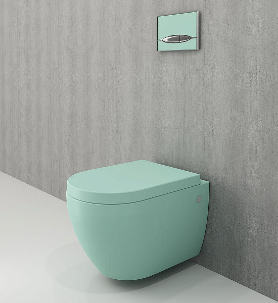 Крышка-сиденье для унитаза Bocchi Taormina/Jet Flush/Parma A0300-033 мятное