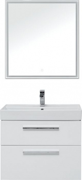 Мебель для ванной Aquanet Nova 75 белый (2 ящика) 00243255