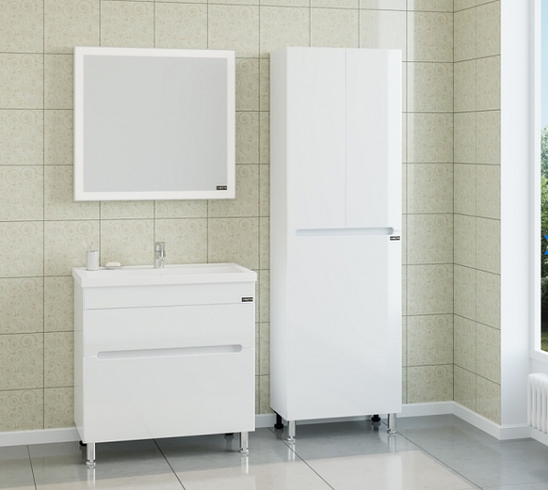 Тумба под раковину Лондон 80 напольная Санта 224007л