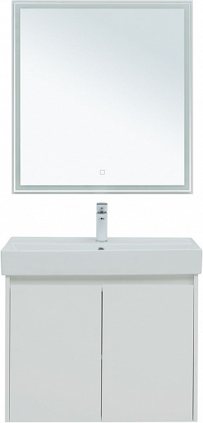 Мебель для ванной Aquanet Nova Lite 75 белый глянец (2 дверцы) 00302535