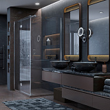 Душевое ограждение Ambassador Diamond 12011108L