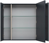 Зеркальный шкаф Aquanet Алвита New 100 Антрацит 00277543