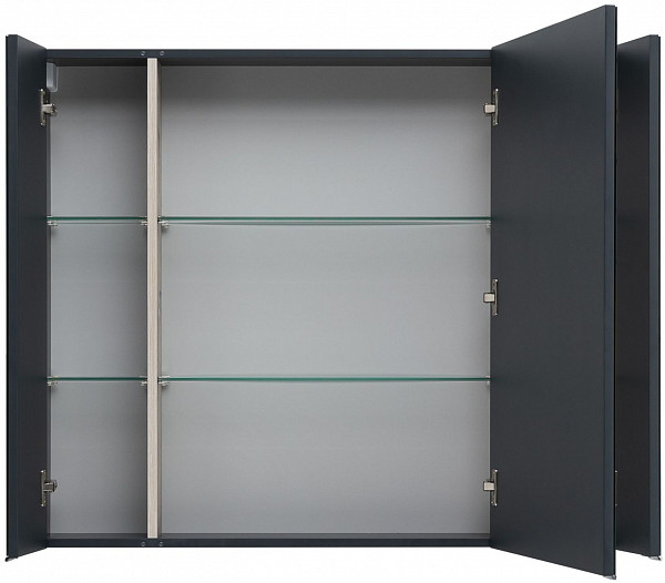 Зеркальный шкаф Aquanet Алвита New 100 Антрацит 00277543