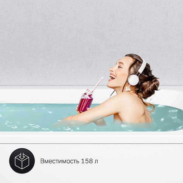 W76A-150-070W-A Sense New, ванна акриловая А0 150х70, см