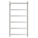 Полотенцесушитель электрический Point Афина PN04848PW П5 400x800 с полкой, диммер справа, белый