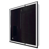 Зеркало-шкаф AZARIO Minio 1Л 700*800 с подсветкой (CS00075842)