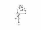 Смеситель Roca Moai для биде 5A6146C00