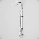 F40890A14 Gem набор 2в1: см-ль д/ванны/душа, верхний душ d 220 мм, ручн.душ 110 мм, 1 ф-ция, душевая