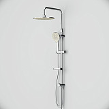 F0780064 Like душевая система, верхний душ 250 мм, ручной душ 120 мм, 3 функции, хром, шт.