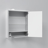 M70AMCR0601WG Spirit V2.0, Зеркальный шкаф с LED-подсветкой, правый, 60 см, цвет: белый, глянец