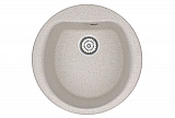 Мойка кухонная Granula круглая кварц 5101, ПИРИТ
